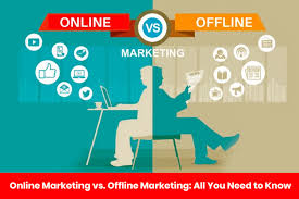 online marketing offline marketing
