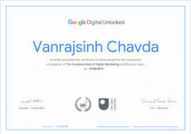 online marketing google certificaat